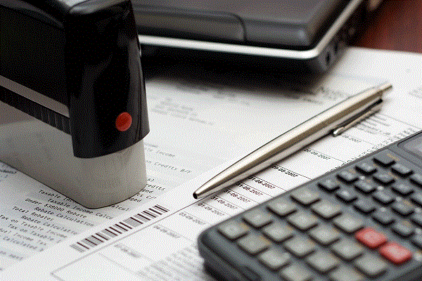 pen and calculator