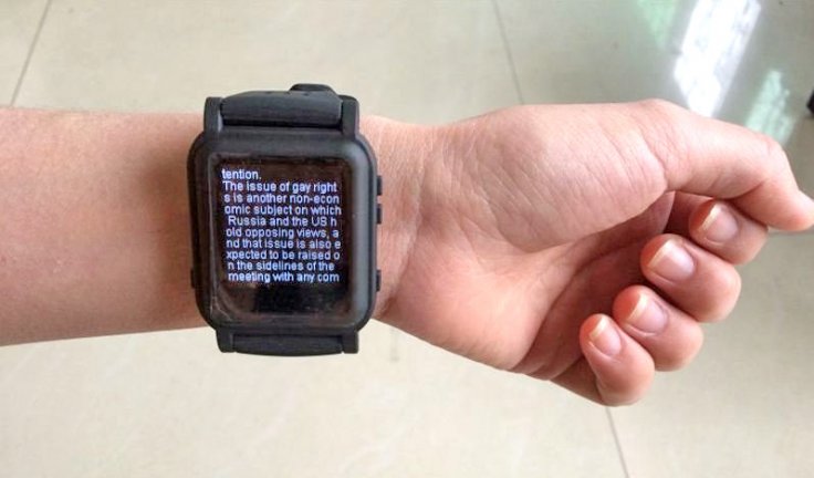 smart watch cheating