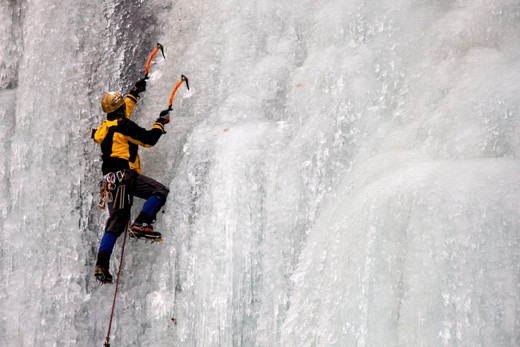 ice climbing