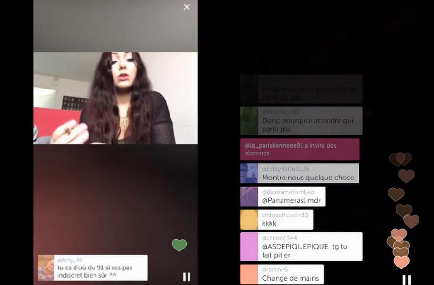 girl commits suicide live