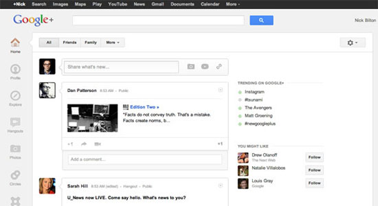 google new design