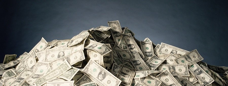 money pile