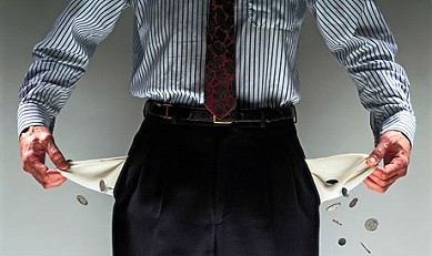 pockets empty
