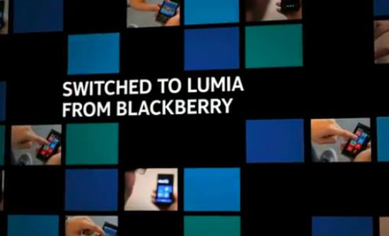 switched to lumia from blackberry