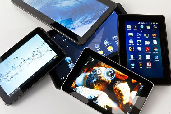 a collection of tablets