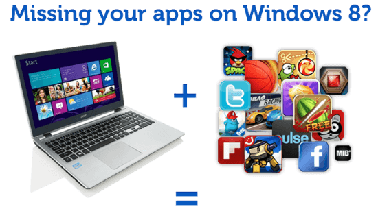 windows with android apps