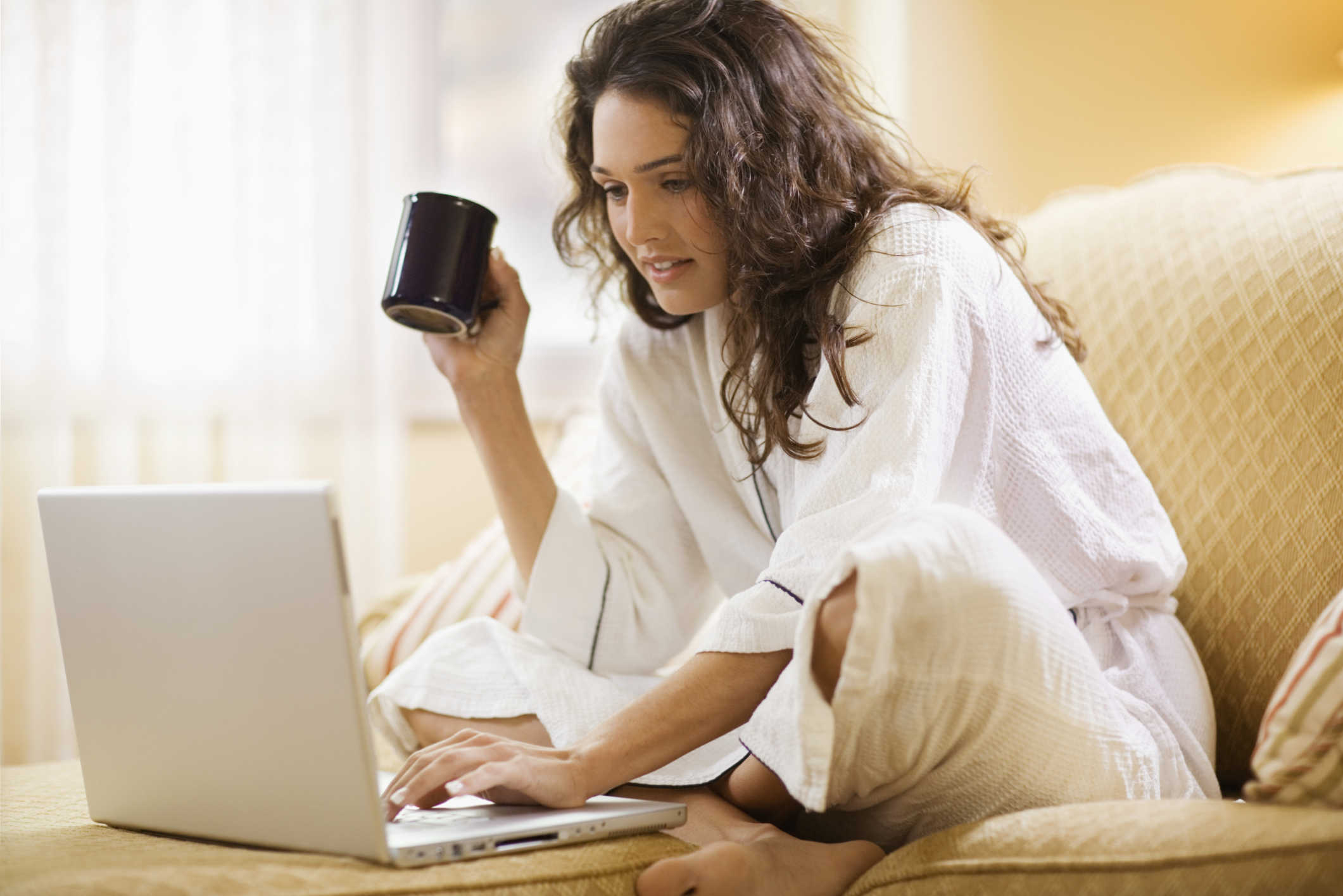 working from home