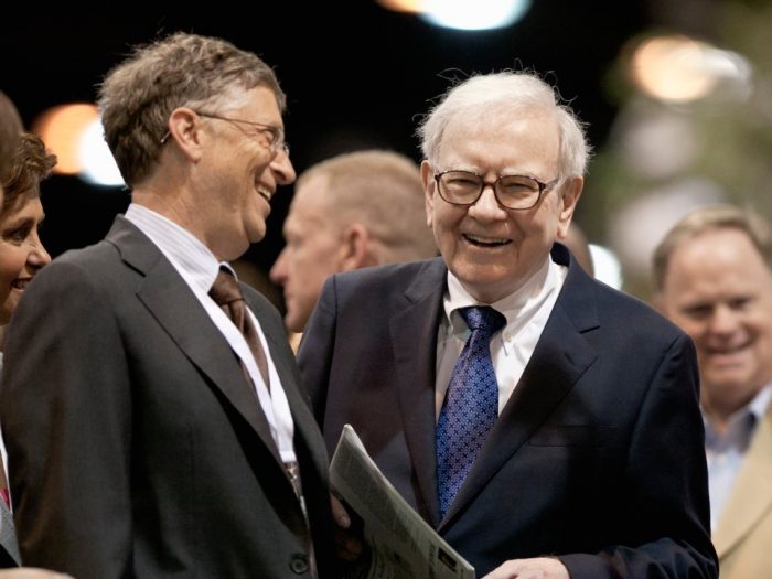 bill gates and warren buffet