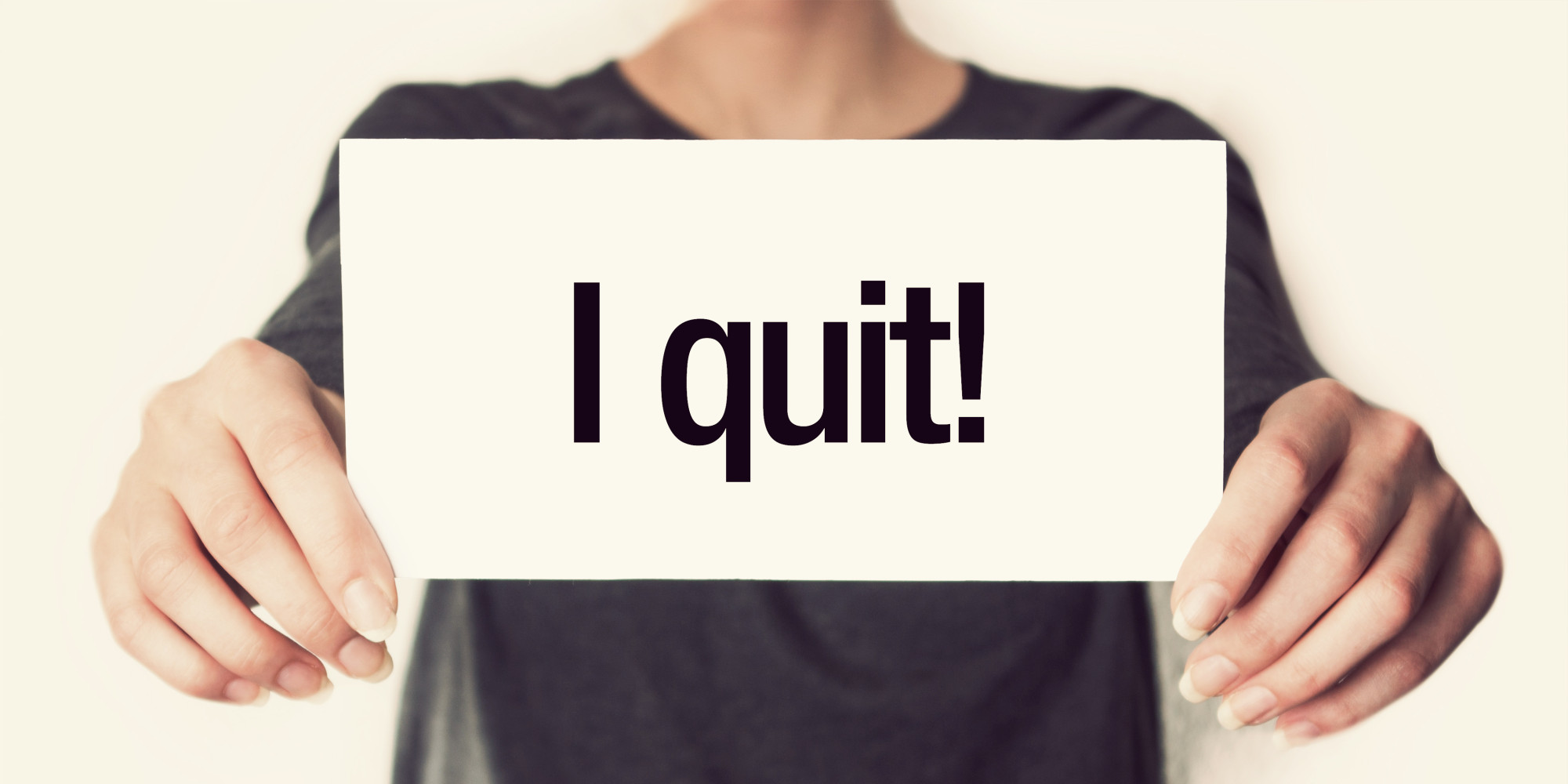 employee quitting
