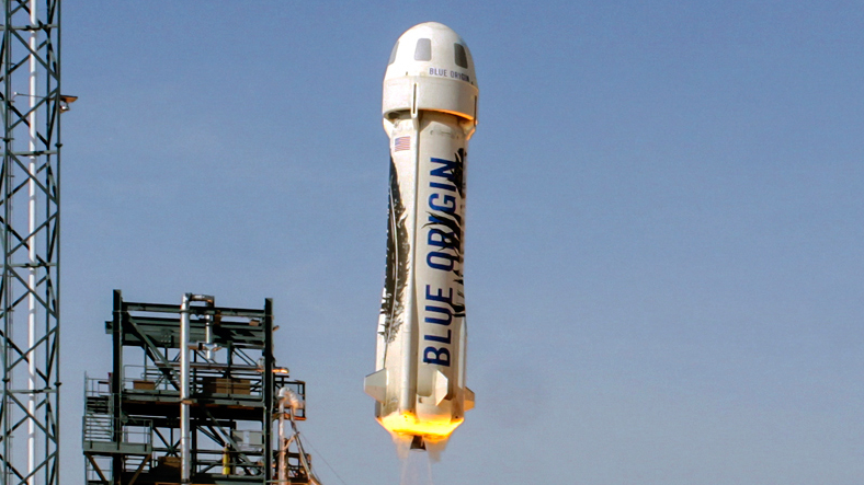 new shepherd rocket