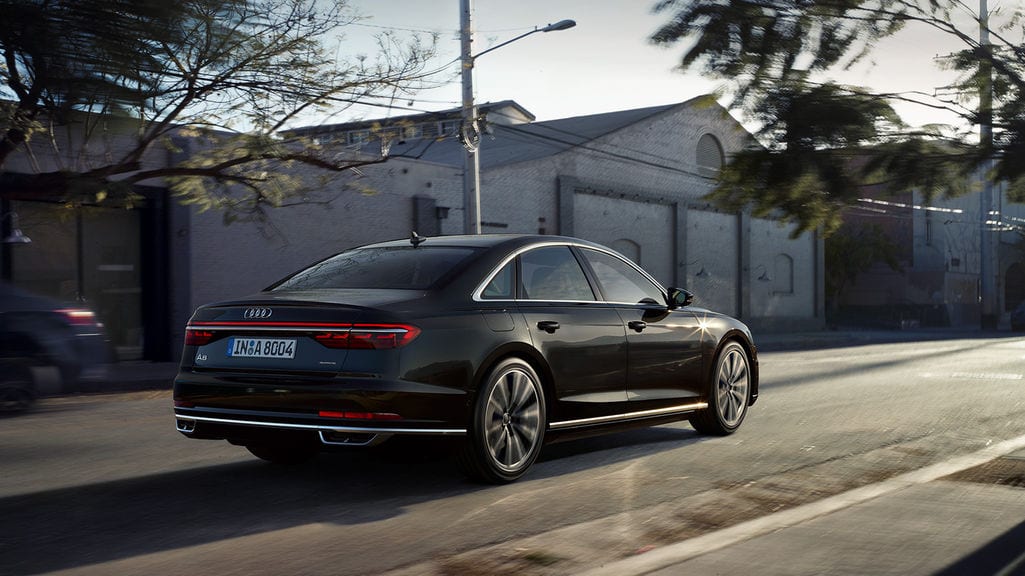 Audi A8 backview