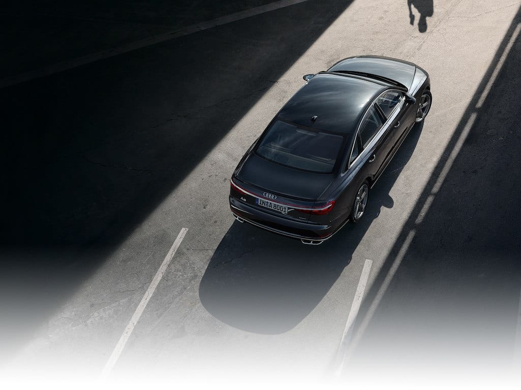 Audi A8 above