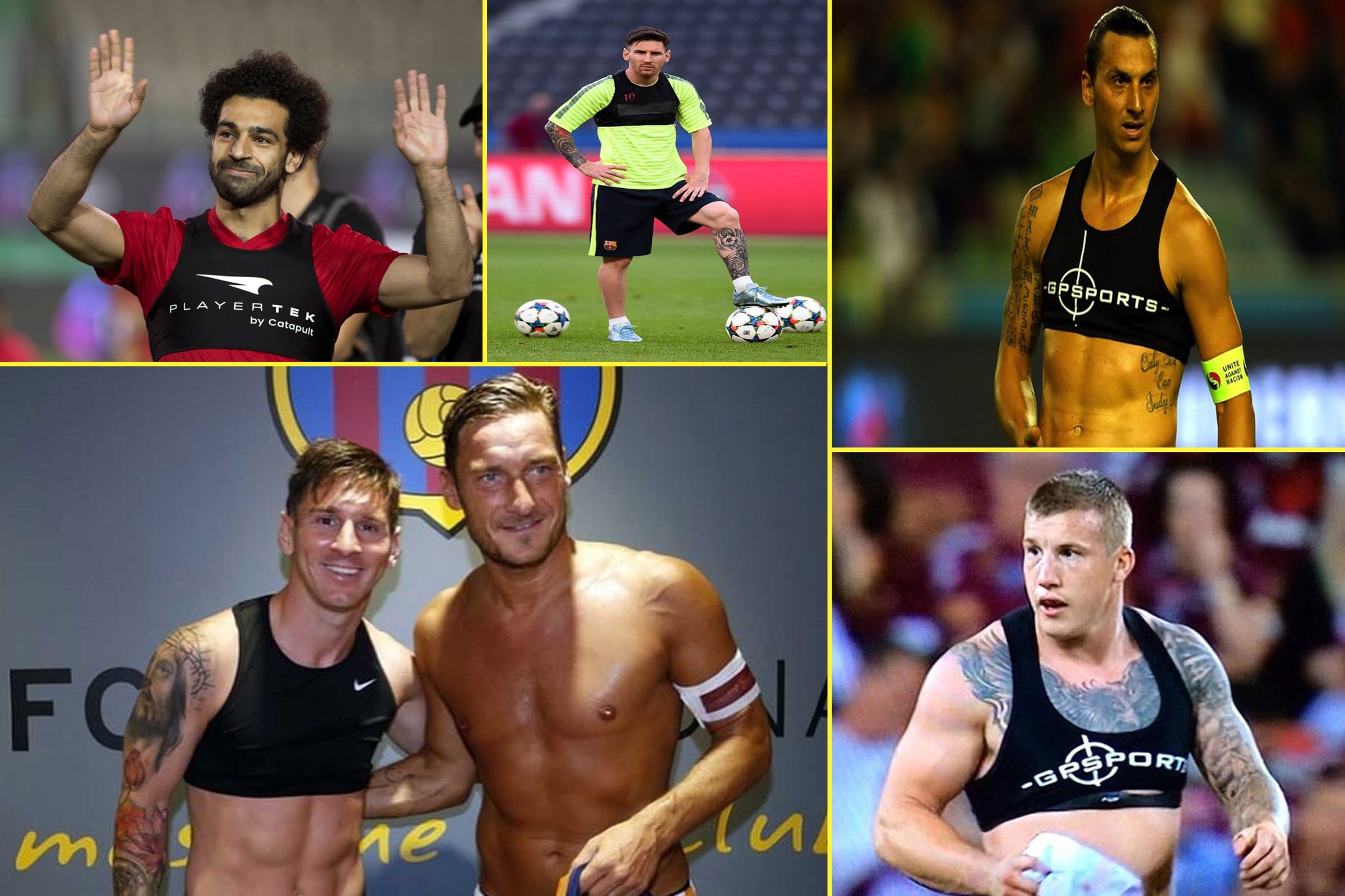 التقنية وراء حمالات الصدر التي يرتديها اللاعبون الرجال في كأس العالم!