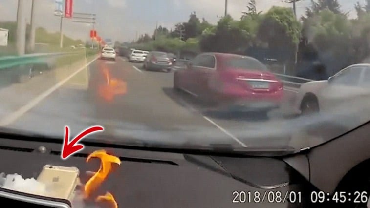 انفجار هاتف أيفون 6 في وجه مالكه بالصين