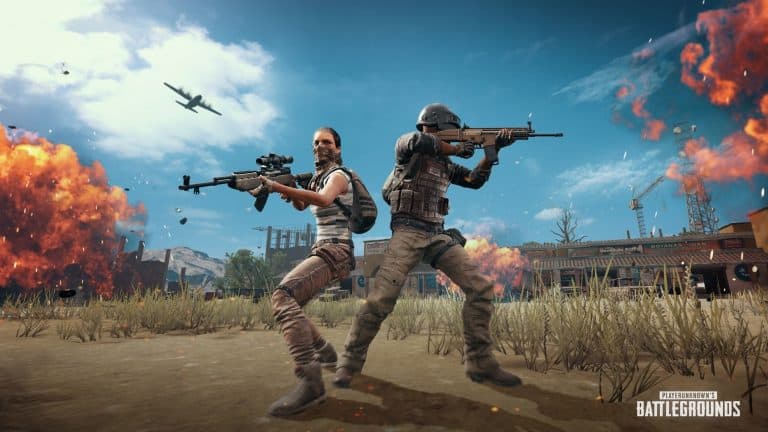 PUBG, player unknown's battle ground.