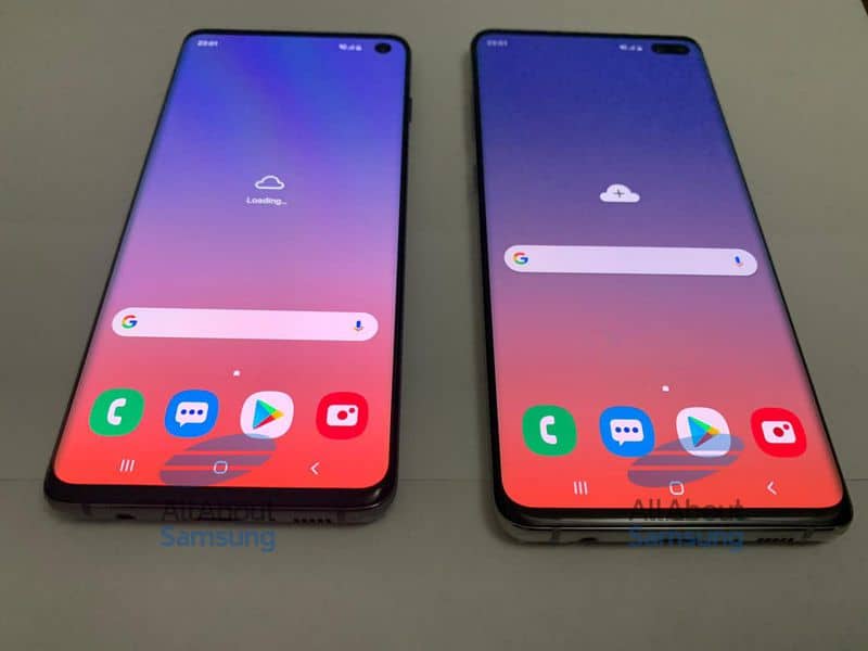ظهور Galaxy S10 وGalaxy S10 Plus من الأمما