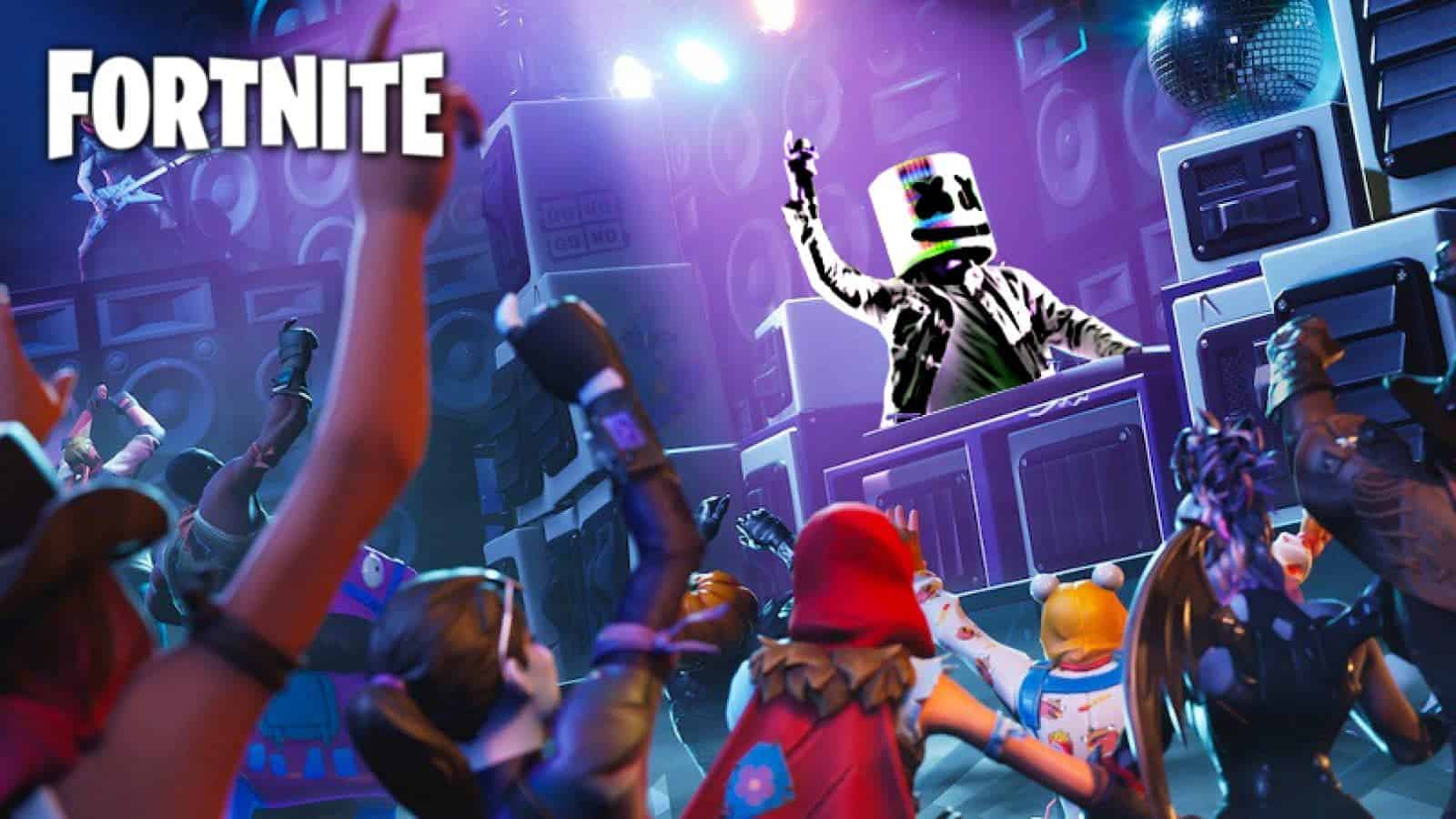 حفل فورت نايت الغنائي