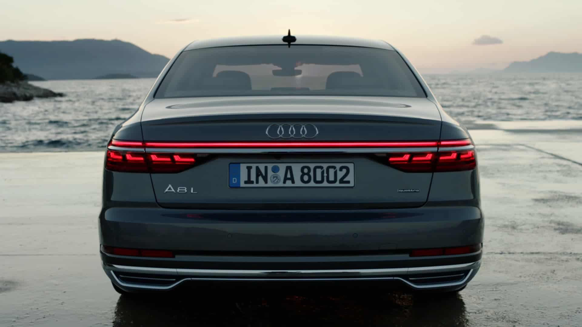 Audi A8 Back