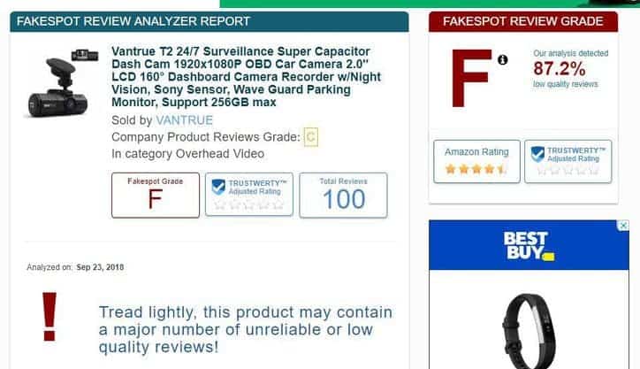 fakespot - تحديد تقييمات أمازون المزيفة