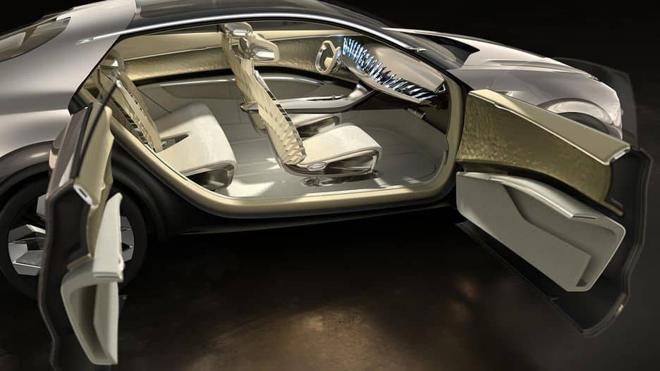 سيارة كيا الكهربائية الجديدة side dorrs