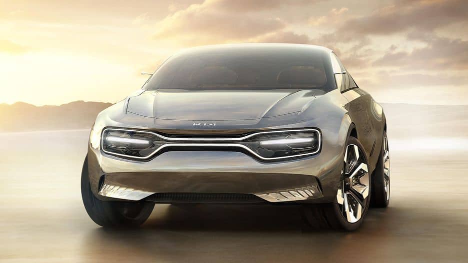 سيارة كيا الكهربائية الجديدة front