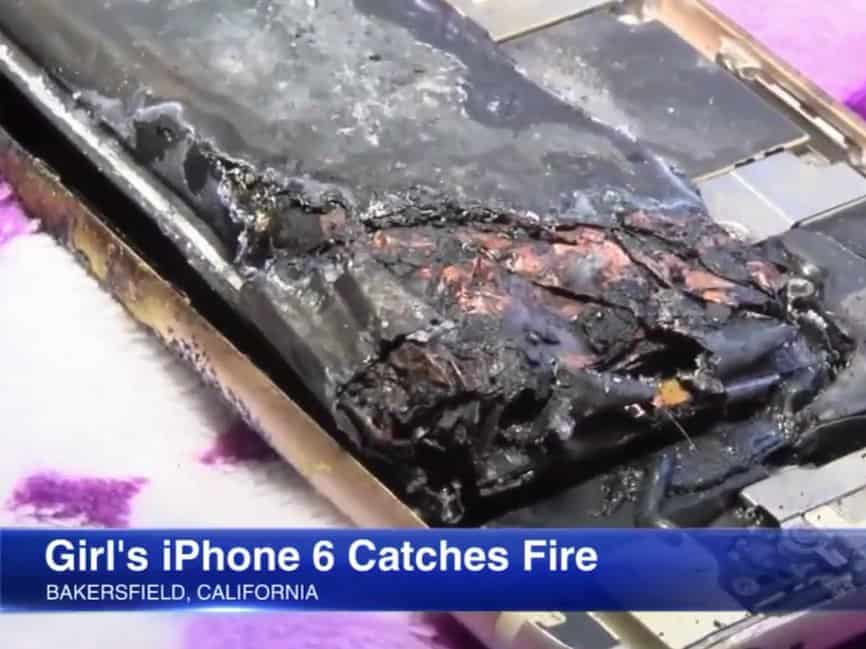 انفجار هاتف أيفون 6 في يد فتاة يسفر عن أضرار طفيفة 1
