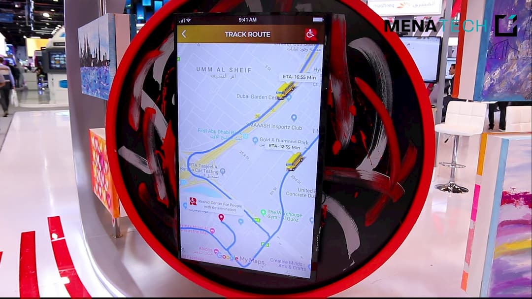 مقابلة مع نائب رئيس شركة أفايا في جيتكس 2019 - تطبيق اصحاب الهمم