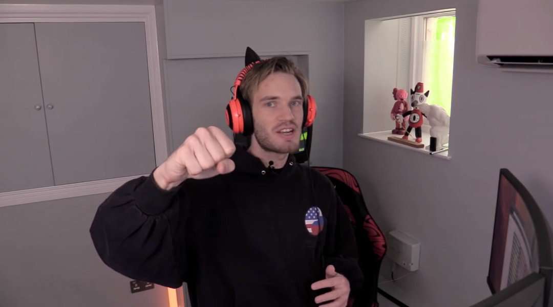 7- قناة PewDiePie