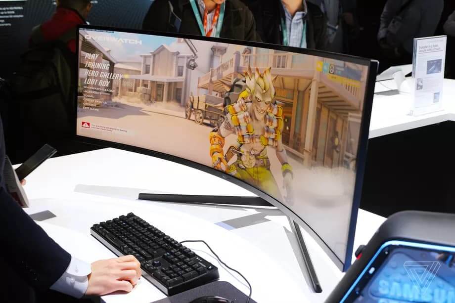 Samsung Odyssey G9 - شاشة منحنية بزاوية عريضة للألعاب 2