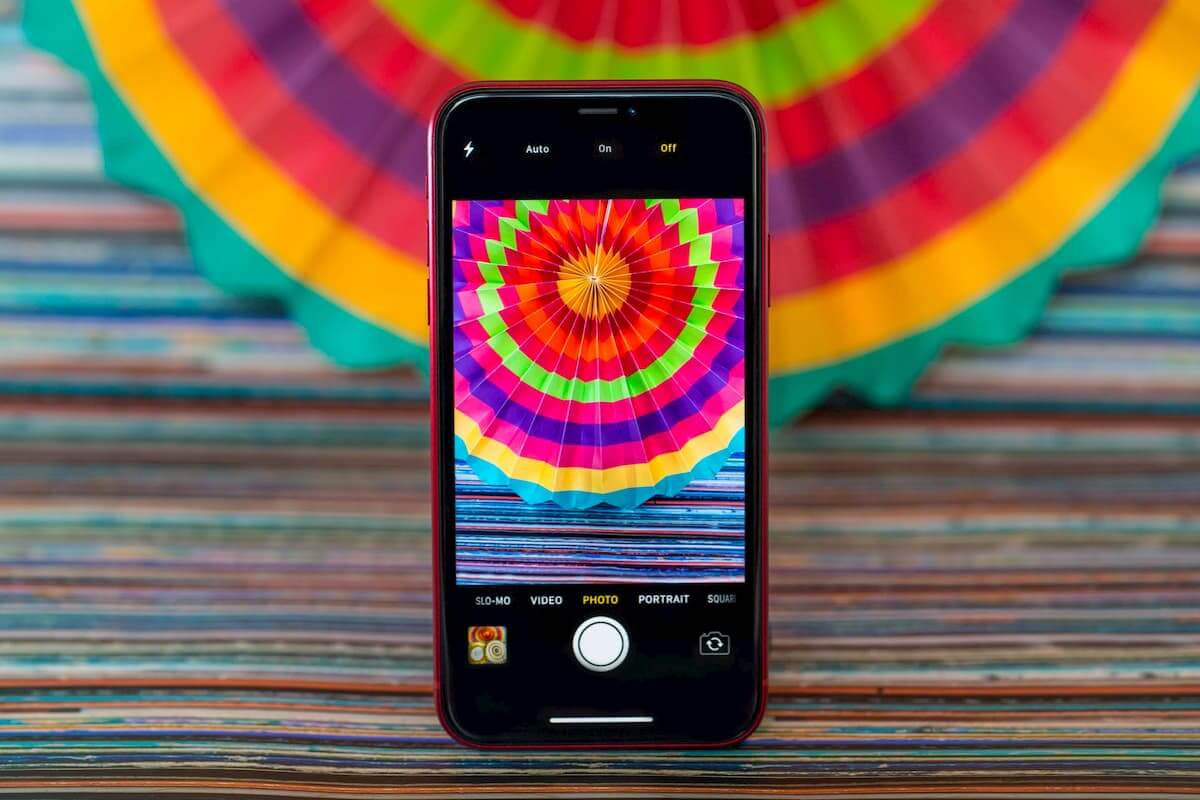 تطبيق الصور والكاميرا في نظام iOS 13