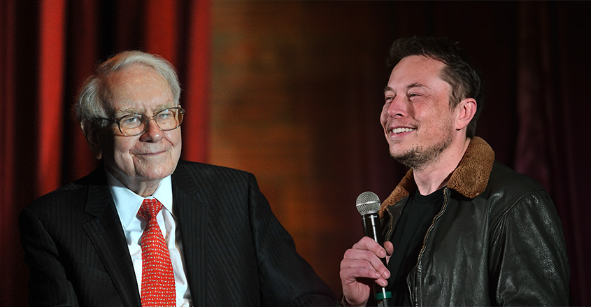 إيلون ماسك ليس من معجبي وارن بافيت