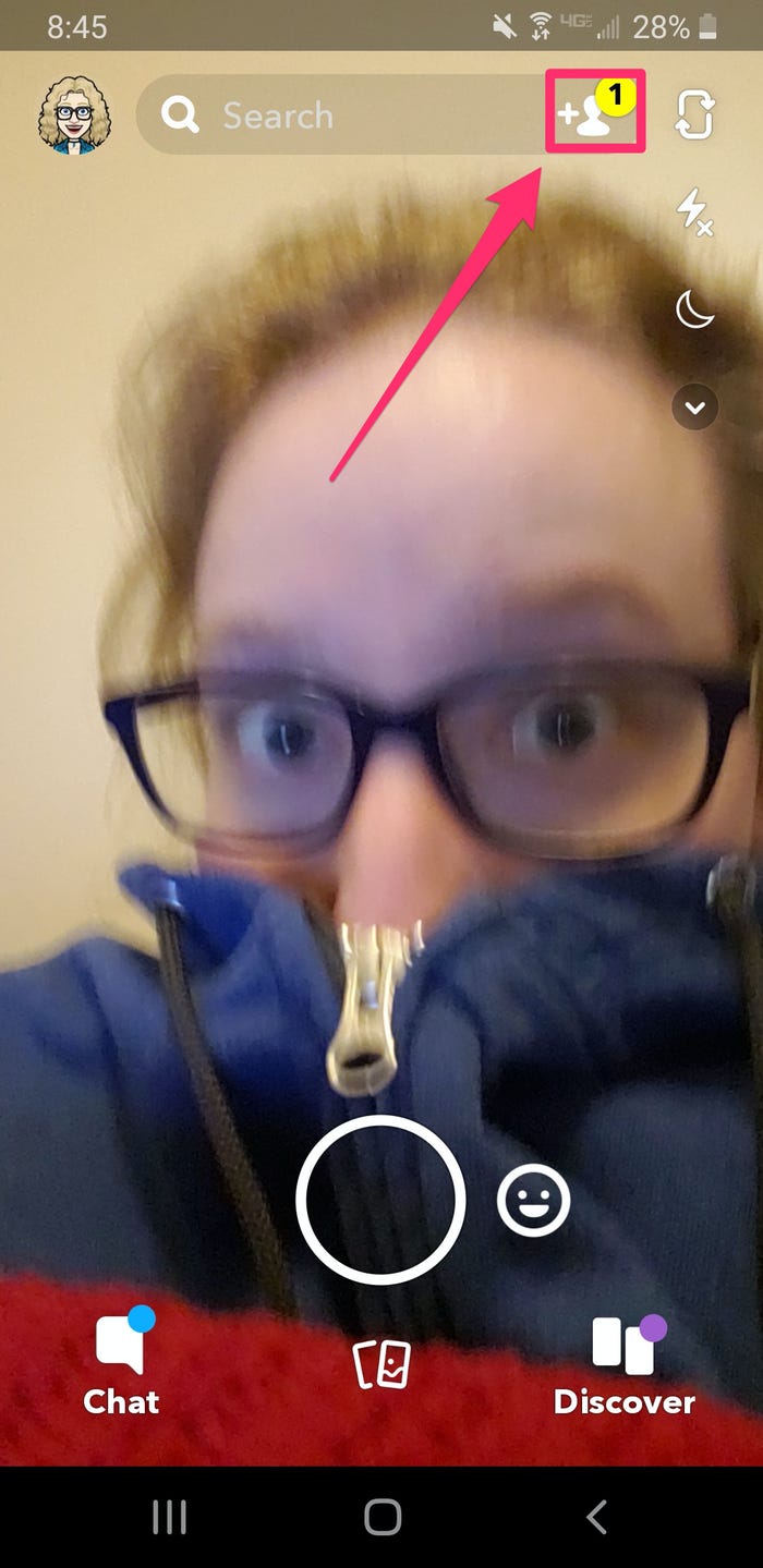 كيف تعرف من أضافك كصديق على سناب شات