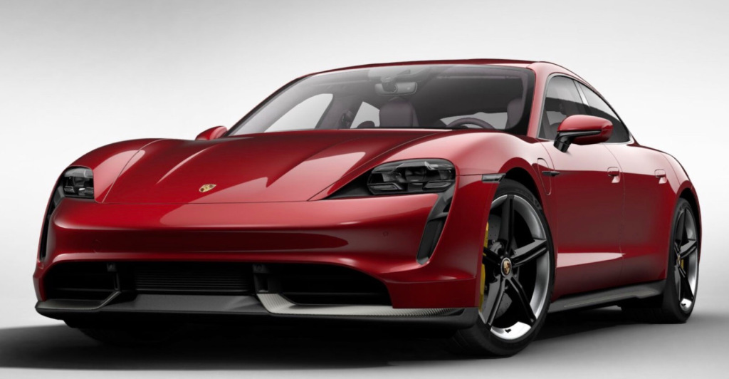 بورش تايكان 2021 كارماين ريد