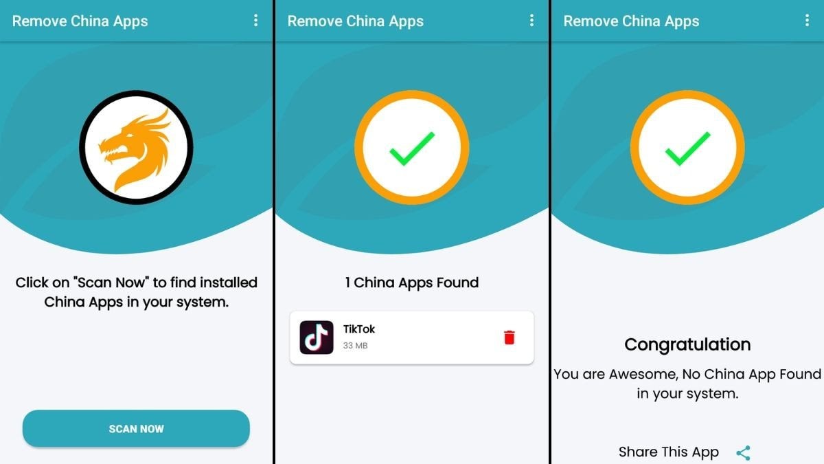متجر Google Play يزيل تطبيقاً لحذف التطبيقات الصينية من الهواتف