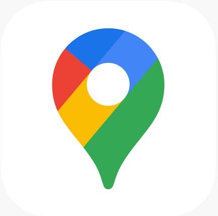 google maps - افضل برامج خرائط بدون نت للايفون