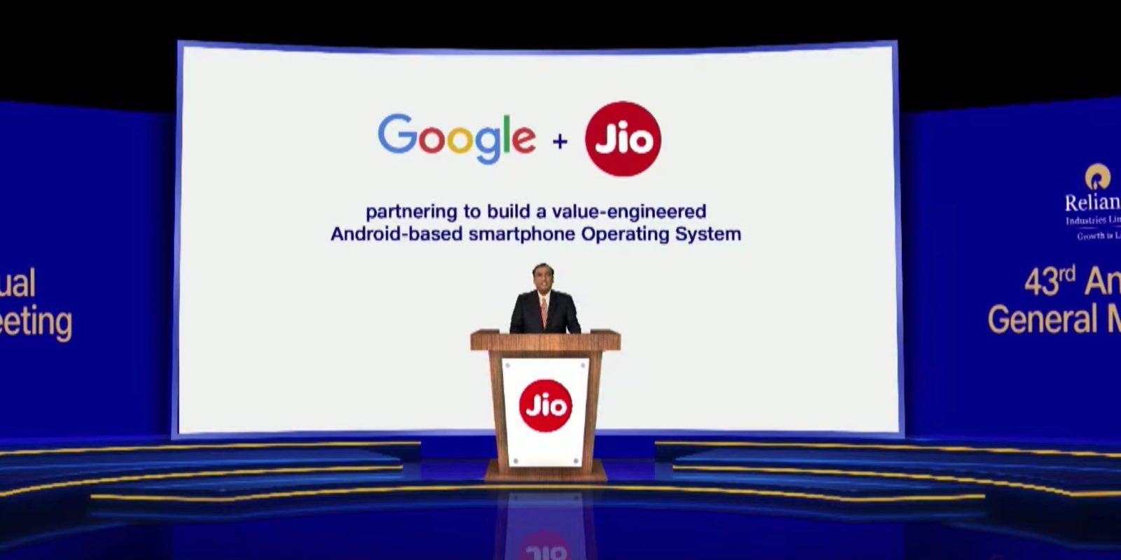 مع 4.5 مليار دولار، Google تنضم إلى المستثمرين في Reliance Jio الهندية