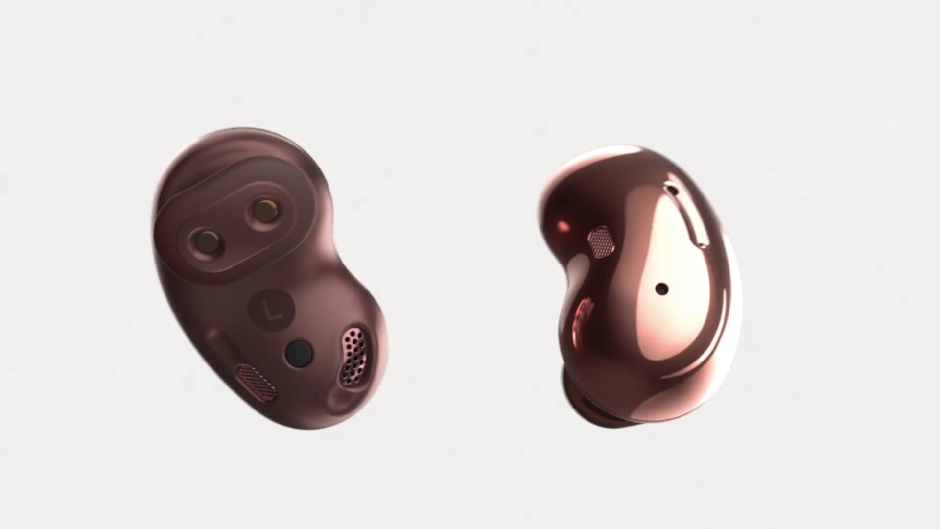 كيف ستبدو سماعة Galaxy Buds Live من سامسونج عند ارتدائها؟