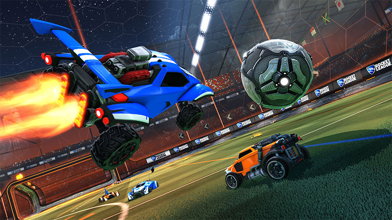 لعبة Rocket League ستتوفر مجانًا على الكمبيوتر