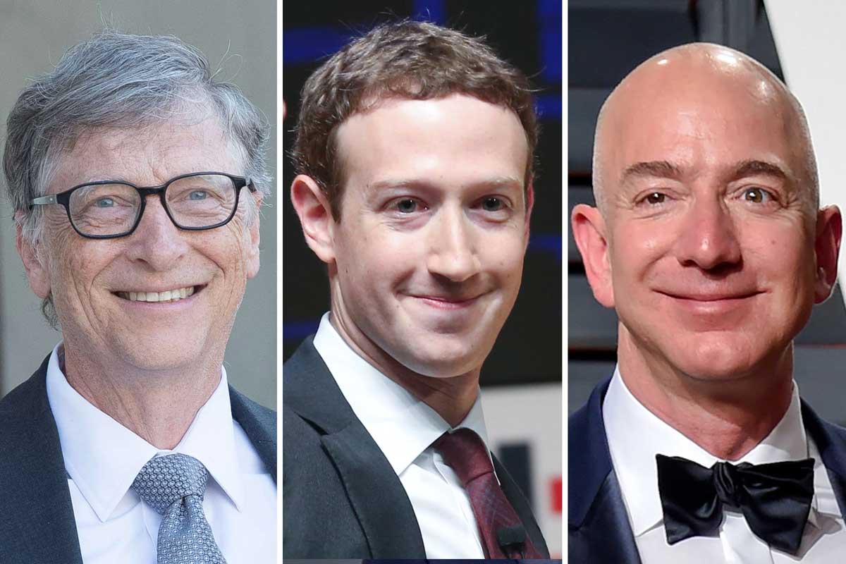 6 من أصل 7 أثرى أشخاص في العالم جنوا ثرواتهم من المجال التقني