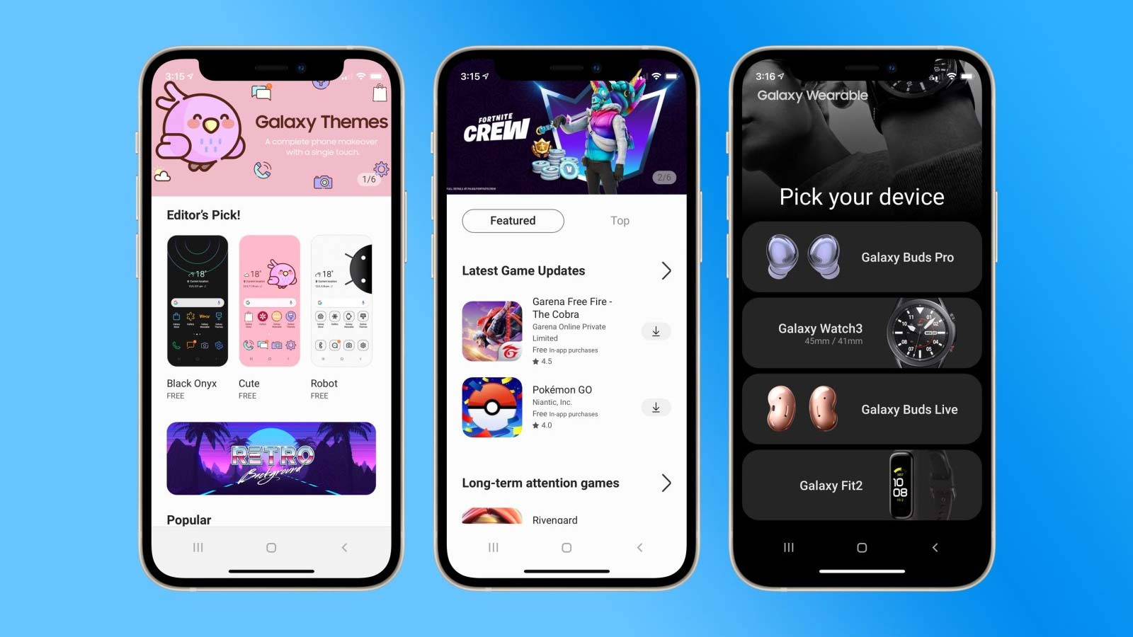 سامسونج تحاول إغراء مستخدمي أيفون عبر تطبيق باسم iTest