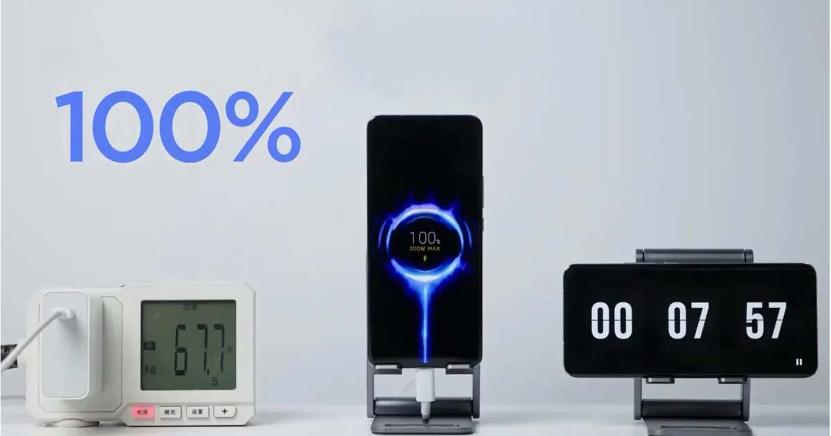 شاومي تكشف عن أسرع شاحن هاتف في العالم، والأرقام مثيرة للإعجاب