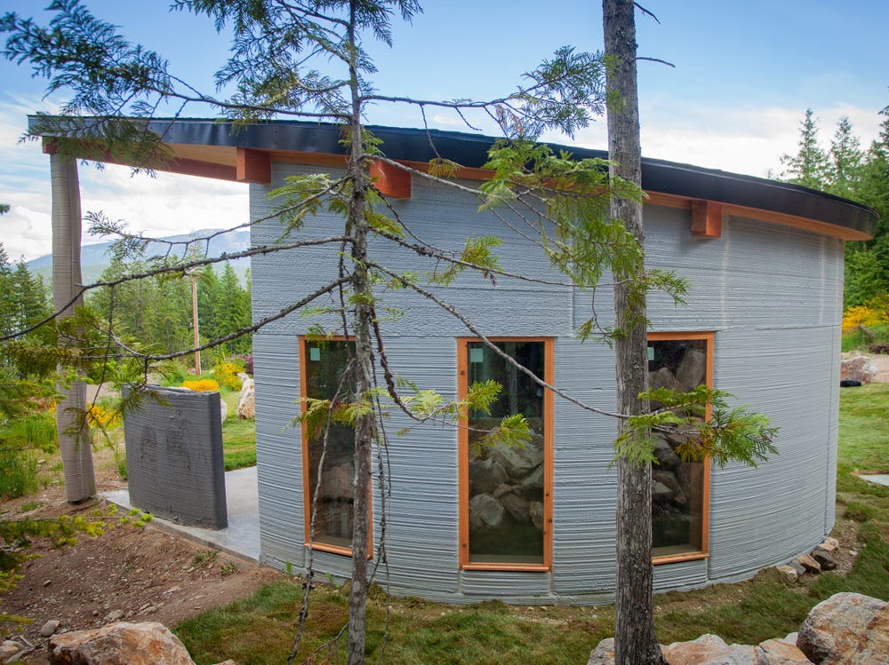 بالصور: أول منزل متاح للأجار ومبني بالطباعة ثلاثية الأبعاد