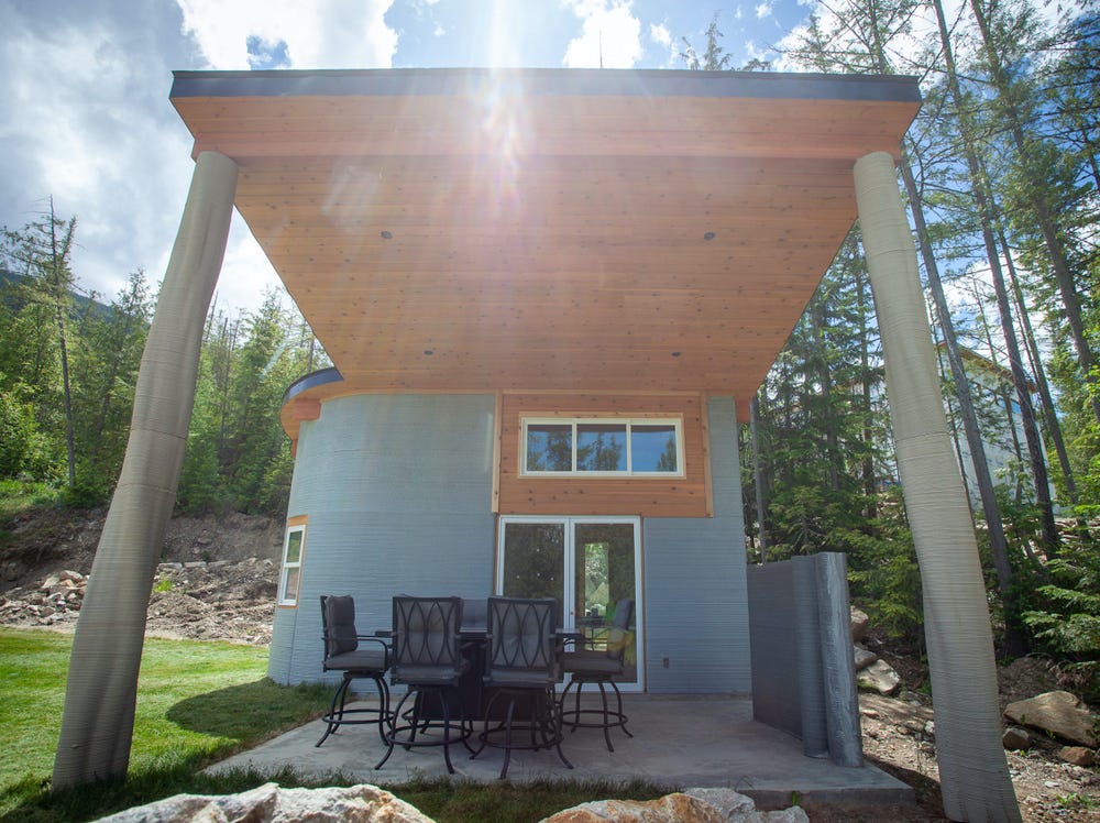 بالصور: أول منزل متاح للأجار ومبني بالطباعة ثلاثية الأبعاد