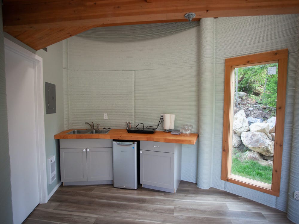 بالصور: أول منزل متاح للأجار ومبني بالطباعة ثلاثية الأبعاد