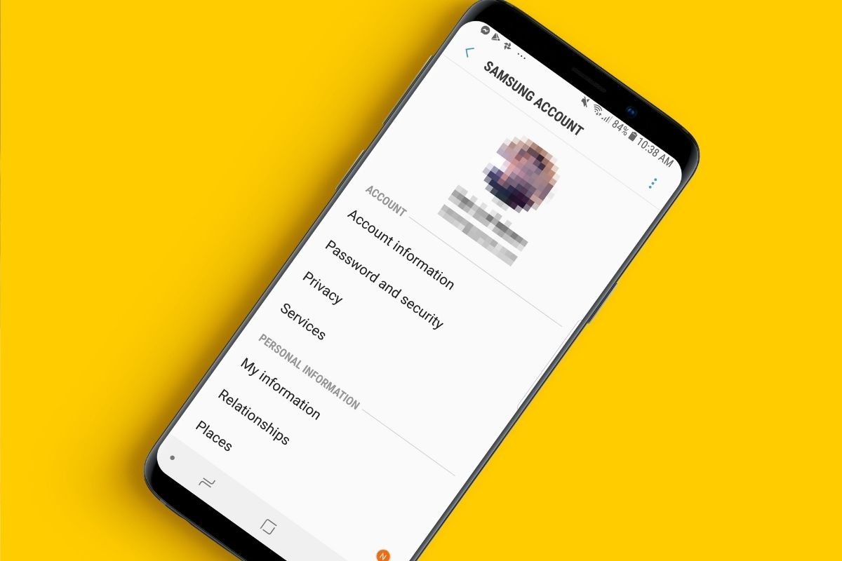 حساب سامسونج