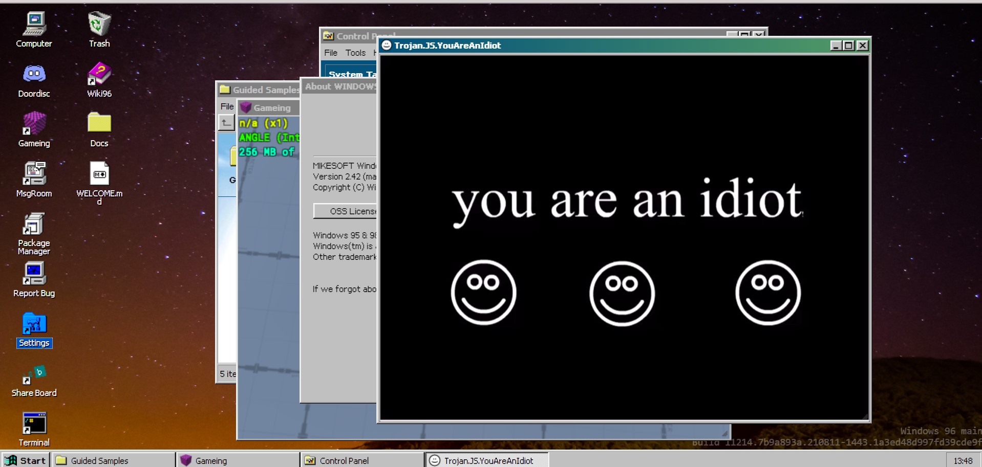 تعرف على "ويندوز 96": تطبيق ويب سيعيد إليك الذكريات من زمن مضى