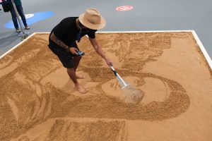 فنون العالم دبي sand