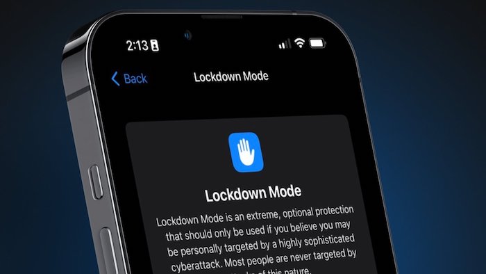 Apple lockdown mode