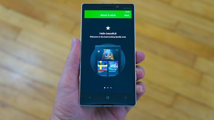 spotify windows phone