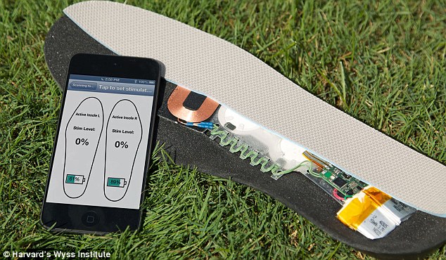 نعال ذكية تهتز لتوازن جسدك